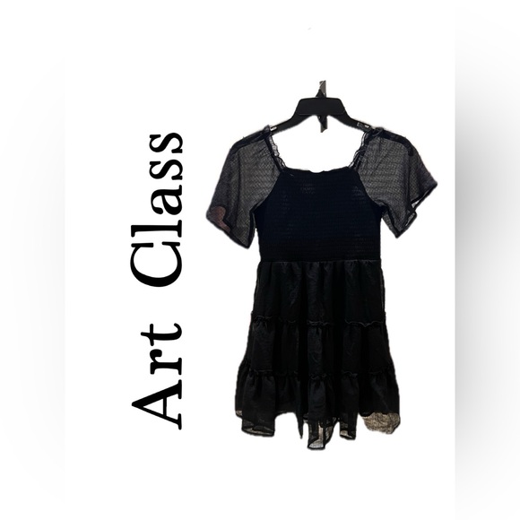 KB ART CLASS GIRLS DRESS IN BLACK SIZE M(8). - Picture 2 of 8
